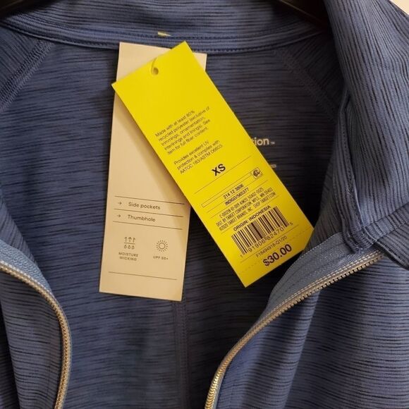 Women's UPF 50+ Full Zip Jacket - All in Motion XS - Picture 5 of 6